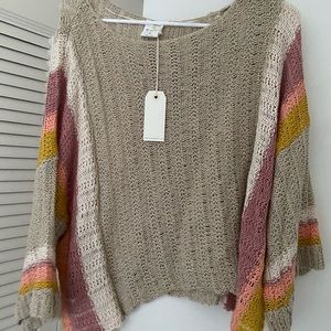 Knit sweater